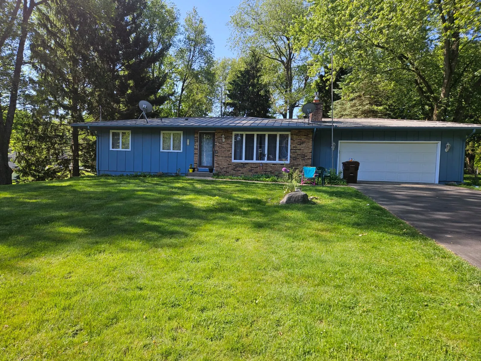 Professionally painted West Michigan home by JFP Contracting